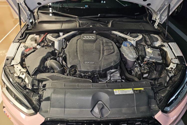 Used Audi A5 2019 Coupe 40 TFSI Fashion Edition China V Emission Standard Engine Bay