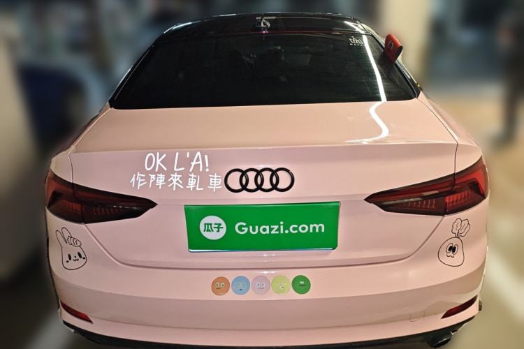 Used Audi A5 2019 Coupe 40 TFSI Fashion Edition China V Emission Standard Rear