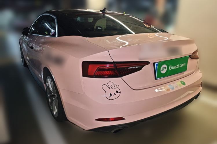Used Audi A5 2019 Coupe 40 TFSI Fashion Edition China V Emission Standard Rear Left 45 Deg
