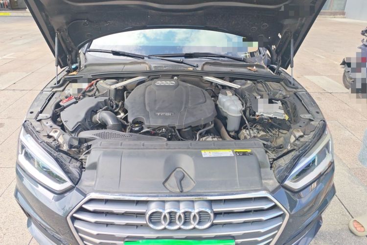 Used Audi A5 2019 Sportback 40 TFSI Fashion Model Engine Bay