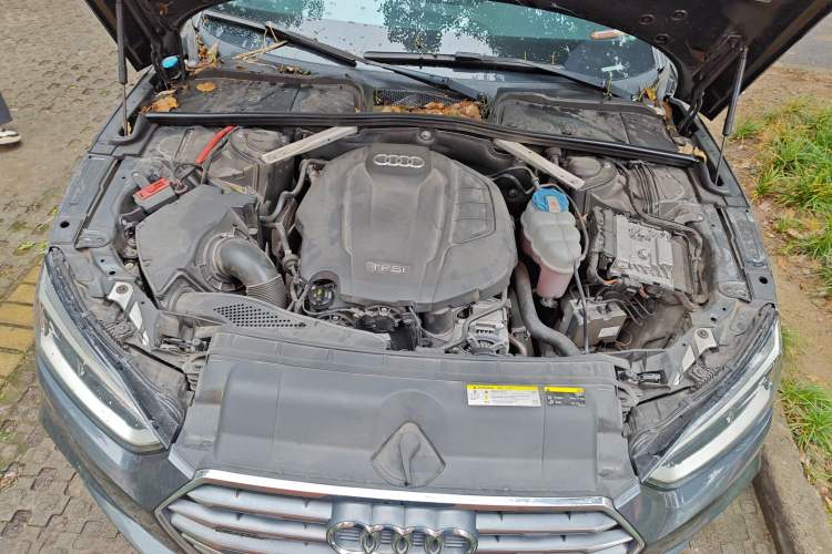 Used Audi A5 2019 Sportback 45 TFSI quattro Sport Model Engine Bay