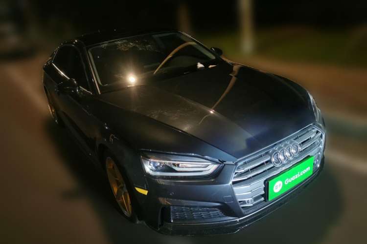 Used Audi A5 2019 Coupe 40 TFSI Fashion Edition China V Emission Standard Front Right 45 Deg
