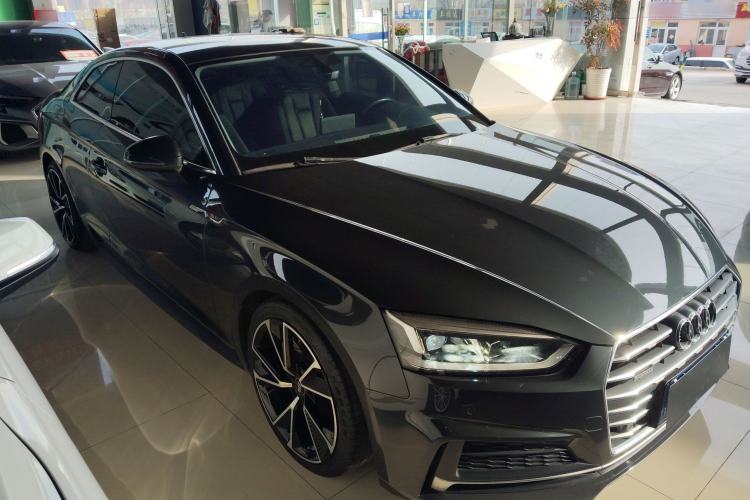Used Audi A5 2019 Coupe 40 TFSI Fashion Edition China V Emission Standard Front Right 45 Deg