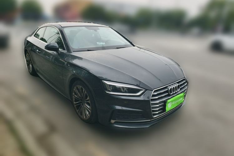 Used Audi A5 2019 Coupe 40 TFSI Fashion Edition China V Emission Standard Front Right 45 Deg