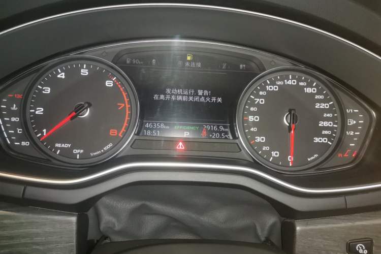 Used Audi A5 2019 Coupe 40 TFSI Fashion Edition China V Emission Standard Instrument Cluster