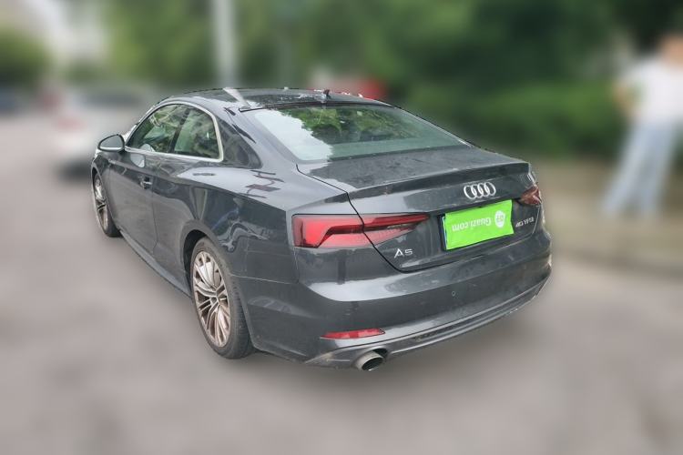 Used Audi A5 2019 Coupe 40 TFSI Fashion Edition China V Emission Standard Rear Left 45 Deg