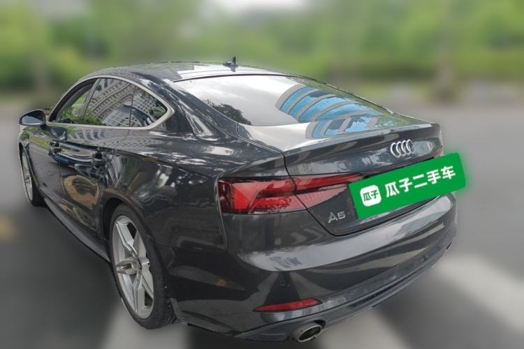 Used Audi A5 2019 Sportback 45 TFSI quattro Sport Model Rear Left 45 Deg