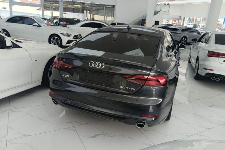 Used Audi A5 2019 Sportback 40 TFSI Fashion Model Rear Right 45 Deg