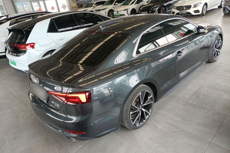 Used Audi A5 2019 Coupe 40 TFSI Fashion Edition China V Emission Standard Rear Right 45 Deg