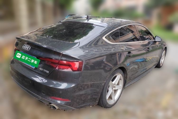 Used Audi A5 2019 Sportback 40 TFSI Fashion Model Rear Right 45 Deg