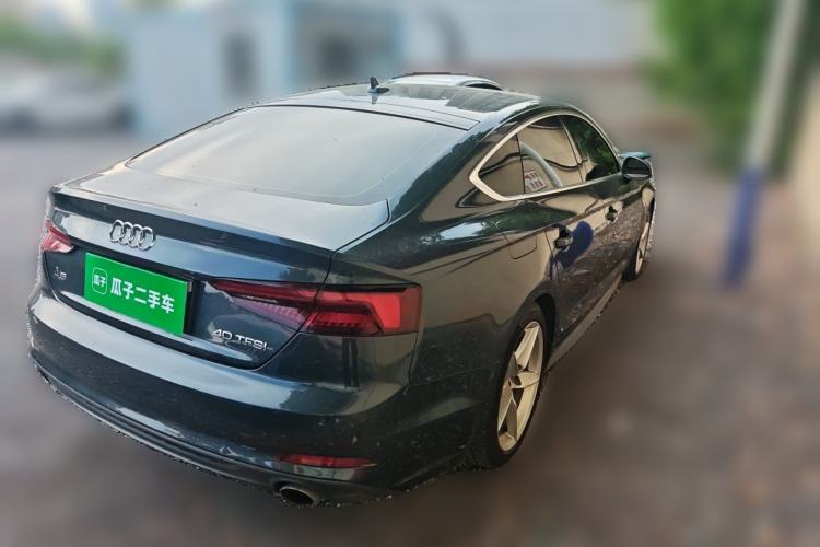 Used Audi A5 2019 Sportback 40 TFSI Fashion Model Rear Right 45 Deg