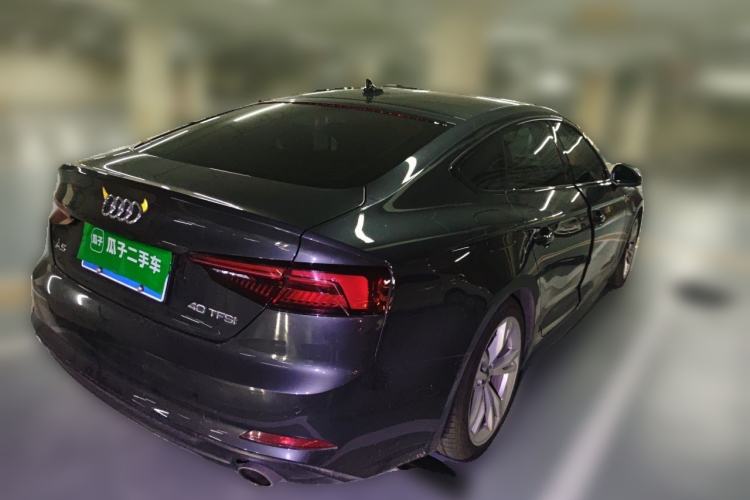 Used Audi A5 2019 Sportback 40 TFSI Fashion Model Rear Right 45 Deg
