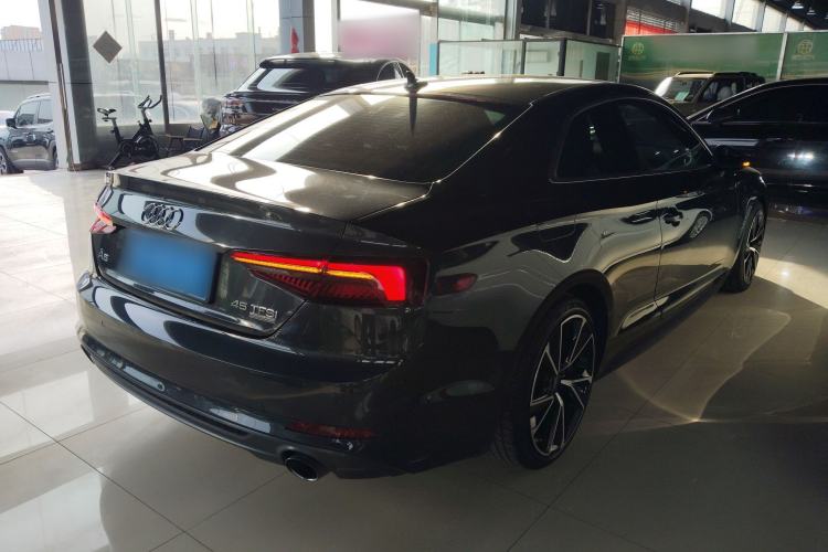 Used Audi A5 2019 Coupe 40 TFSI Fashion Edition China V Emission Standard Rear Right 45 Deg