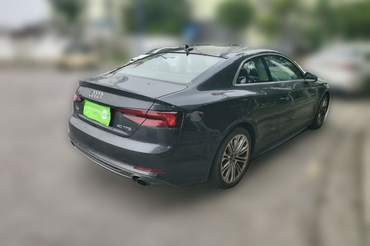 Used Audi A5 2019 Coupe 40 TFSI Fashion Edition China V Emission Standard Rear Right 45 Deg
