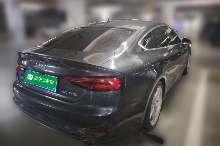 Used Audi A5 2019 Sportback 40 TFSI Fashion Model Rear Right 45 Deg