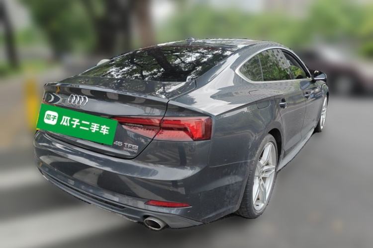 Used Audi A5 2019 Sportback 45 TFSI quattro Sport Model Rear Right 45 Deg