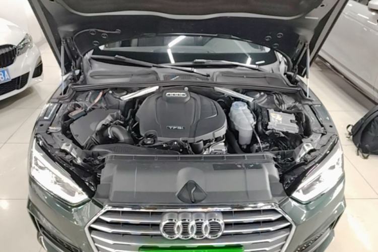 Used Audi A5 2019 Coupe 40 TFSI Fashion Edition China V Emission Standard Engine Bay