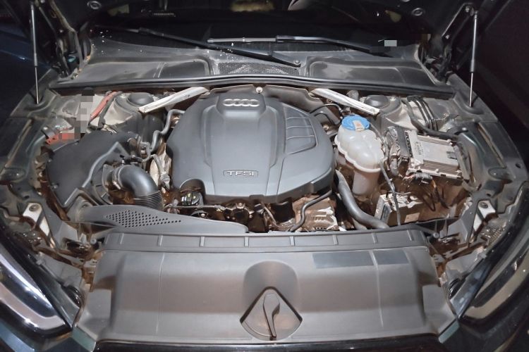 Used Audi A5 2019 Coupe 40 TFSI Fashion Edition China V Emission Standard Engine Bay