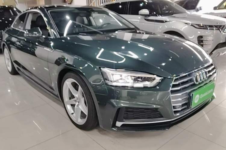 Used Audi A5 2019 Coupe 40 TFSI Fashion Edition China V Emission Standard Front Right 45 Deg