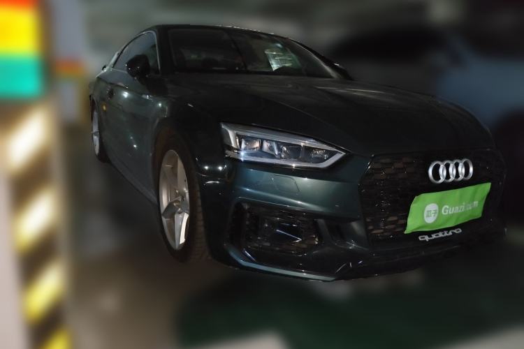 Used Audi A5 2019 Coupe 40 TFSI Fashion Edition China V Emission Standard Front Right 45 Deg