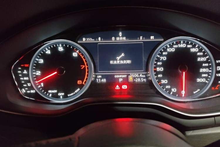 Used Audi A5 2019 Coupe 40 TFSI Fashion Edition China V Emission Standard Instrument Cluster