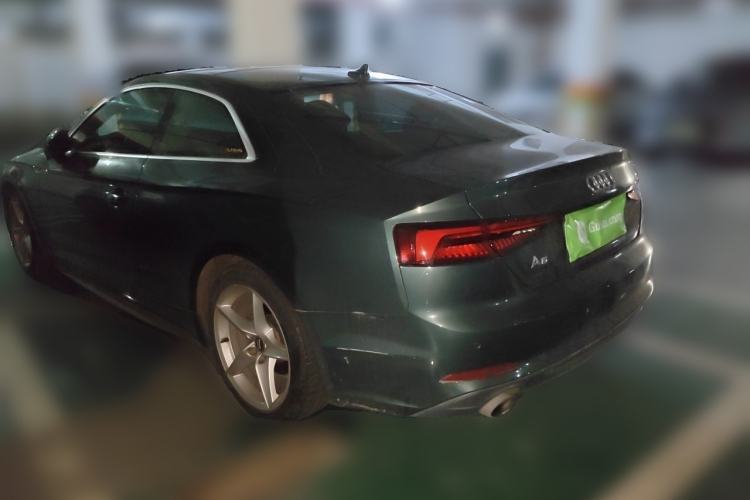 Used Audi A5 2019 Coupe 40 TFSI Fashion Edition China V Emission Standard Rear Left 45 Deg