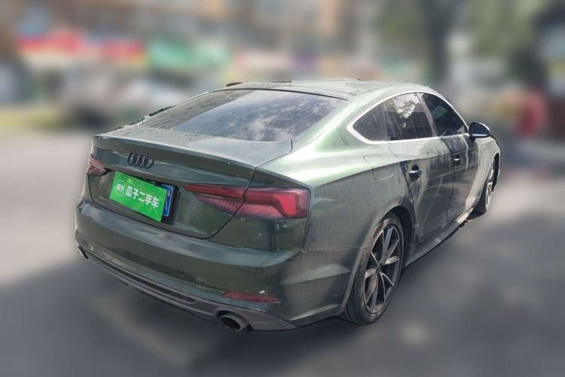 Used Audi A5 2019 Sportback 40 TFSI Fashion Model Rear Right 45 Deg