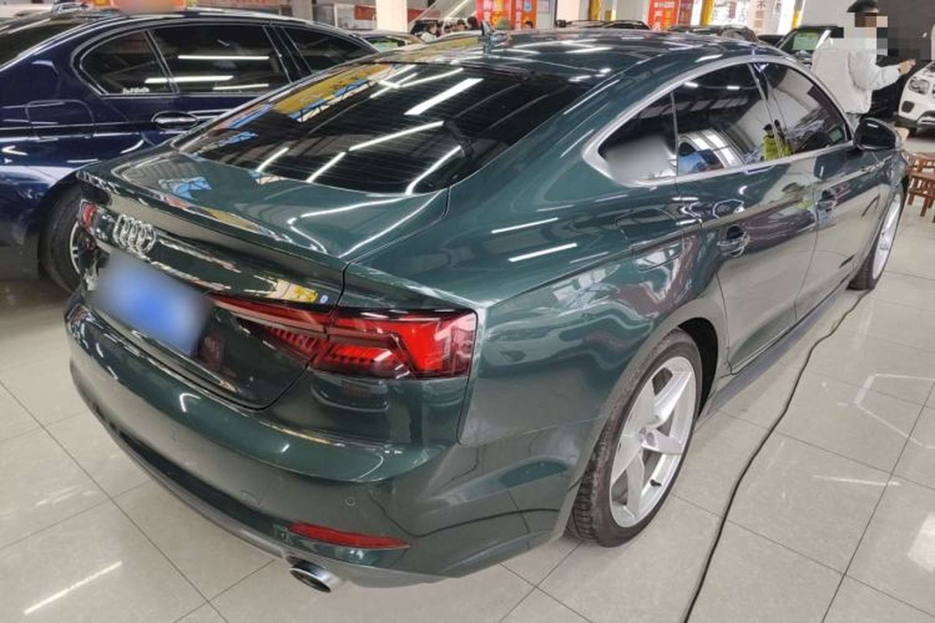 Used Audi A5 2019 Sportback 40 TFSI Fashion Model Rear Right 45 Deg