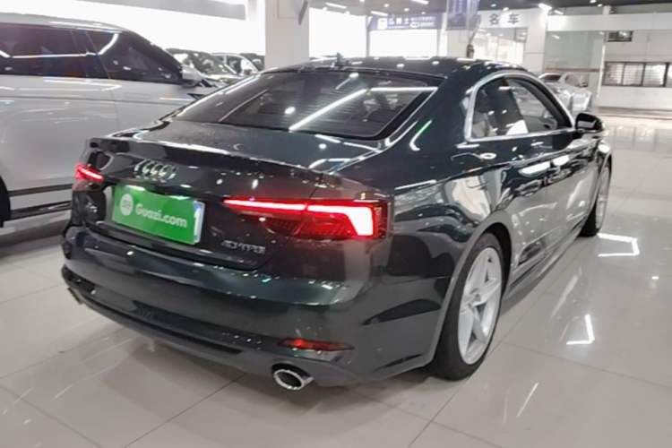 Used Audi A5 2019 Coupe 40 TFSI Fashion Edition China V Emission Standard Rear Right 45 Deg