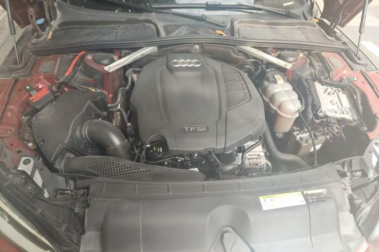 Used Audi A5 2019 Coupe 45 TFSI quattro Sport Edition China V standard Engine Bay