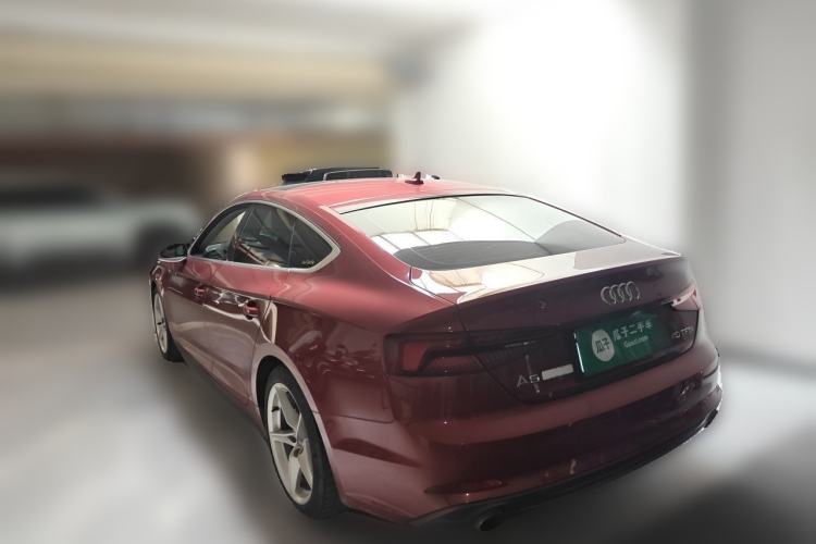 Used Audi A5 2019 Sportback 40 TFSI Fashion Model Rear Left 45 Deg