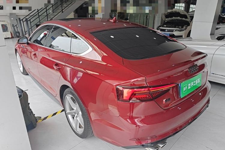 Used Audi A5 2019 Sportback 40 TFSI Fashion Model Rear Left 45 Deg