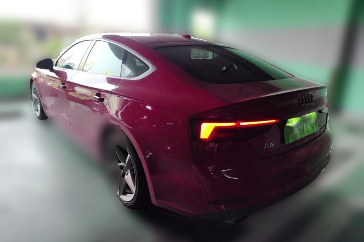 Used Audi A5 2019 Sportback 40 TFSI Fashion Model Rear Left 45 Deg