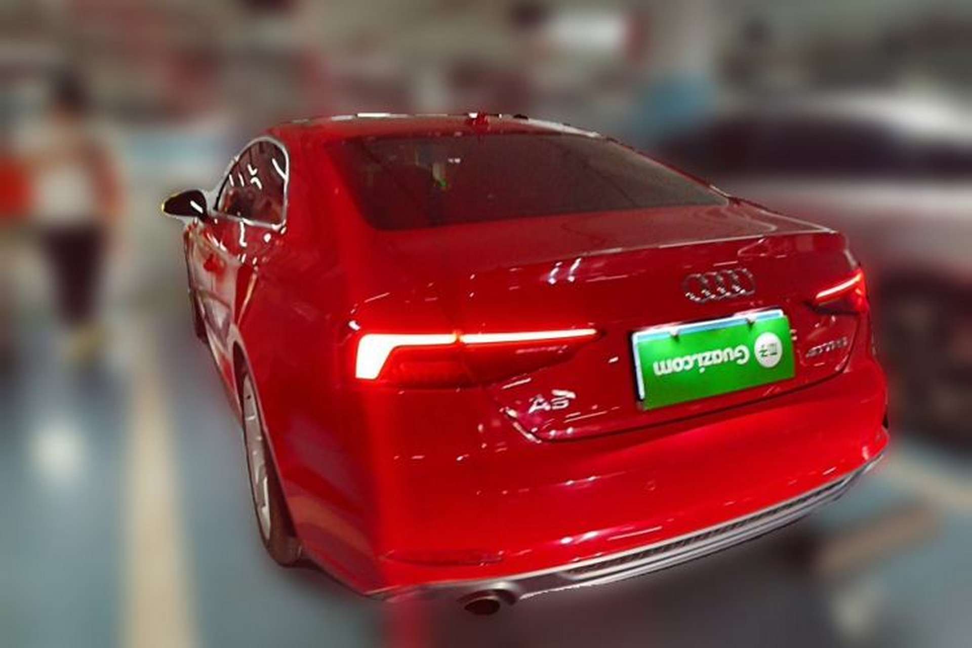 Used Audi A5 2019 Coupe 40 TFSI Fashion Edition China V Emission Standard Rear Left 45 Deg
