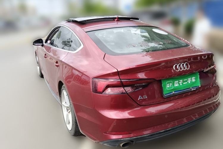 Used Audi A5 2019 Sportback 40 TFSI Fashion Model Rear Left 45 Deg