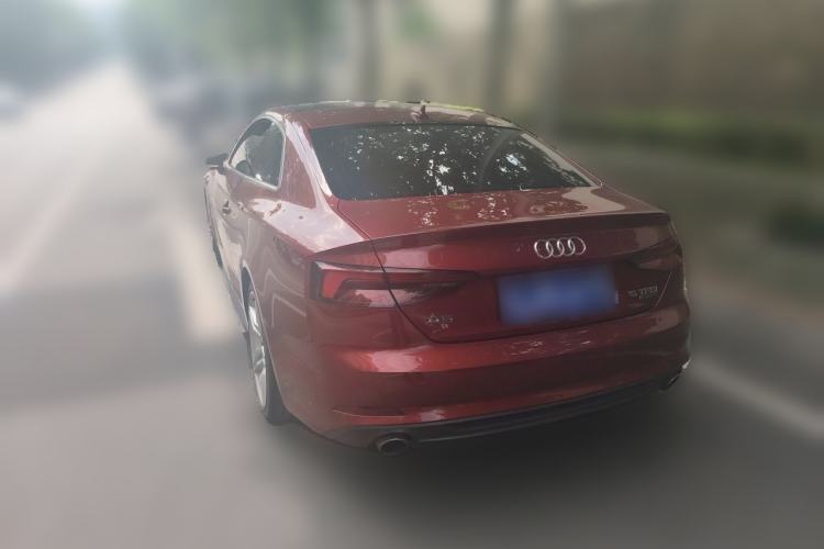 Used Audi A5 2019 Coupe 45 TFSI quattro Sport Edition China V standard Rear Left 45 Deg