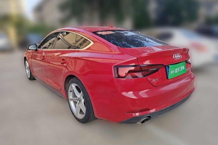 Used Audi A5 2019 Sportback 40 TFSI Fashion Model Rear Left 45 Deg