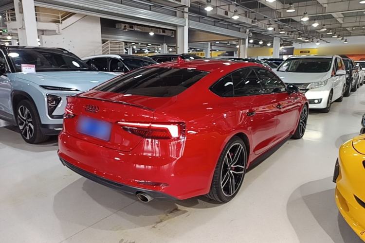 Used Audi A5 2019 Sportback 40 TFSI Fashion Model Rear Right 45 Deg