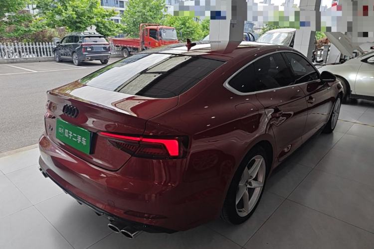 Used Audi A5 2019 Sportback 40 TFSI Fashion Model Rear Right 45 Deg