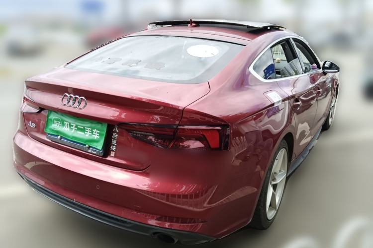 Used Audi A5 2019 Sportback 40 TFSI Fashion Model Rear Right 45 Deg