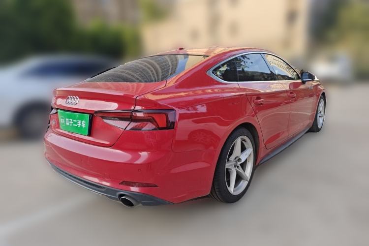 Used Audi A5 2019 Sportback 40 TFSI Fashion Model Rear Right 45 Deg