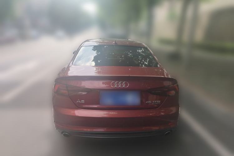 Used Audi A5 2019 Coupe 45 TFSI quattro Sport Edition China V standard Rear