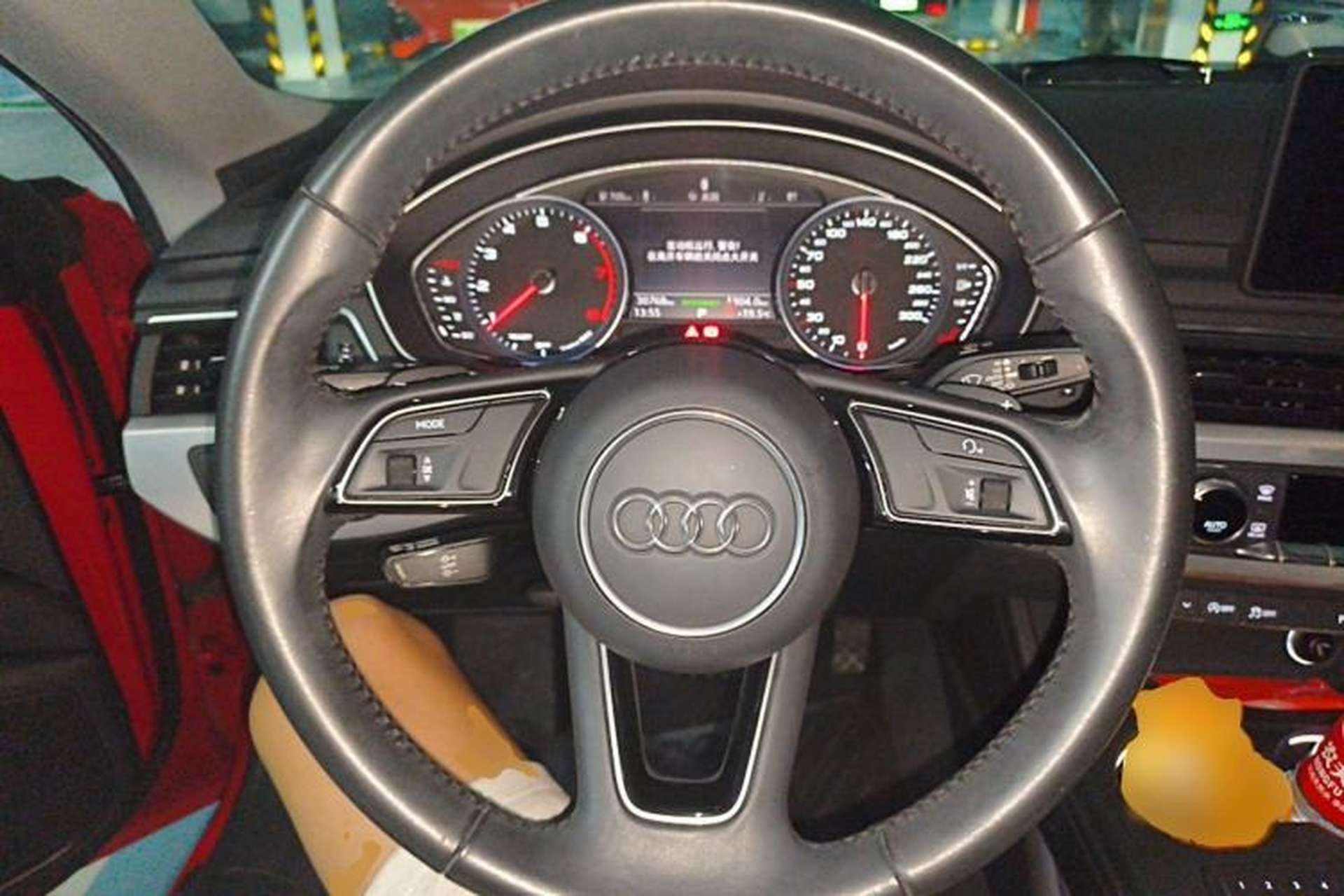 Used Audi A5 2019 Coupe 40 TFSI Fashion Edition China V Emission Standard Steering Wheel