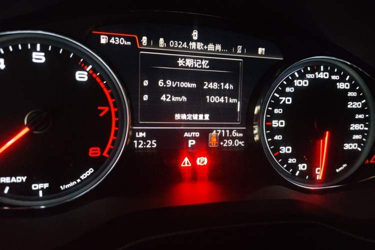 Used Audi A5 2019 Cabriolet 40 TFSI Fashion Edition China V Odometer Close Up