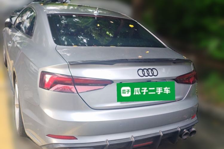 Used Audi A5 2019 Coupe 40 TFSI Fashion Edition China V Emission Standard Rear