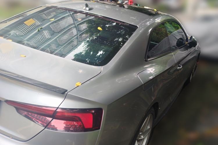Used Audi A5 2019 Coupe 40 TFSI Fashion Edition China V Emission Standard Rear Right 45 Deg