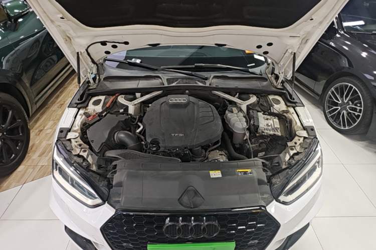 Used Audi A5 2019 Sportback 45 TFSI quattro Sport Model Engine Bay