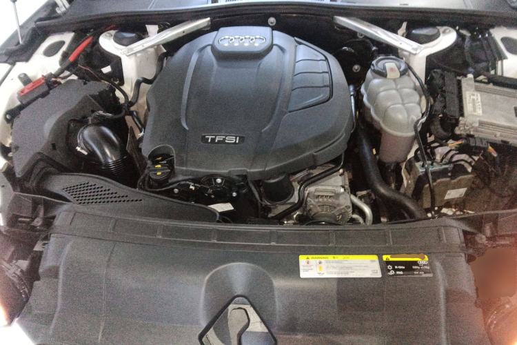 Used Audi A5 2019 Coupe 40 TFSI Fashion Edition China V Emission Standard Engine Bay