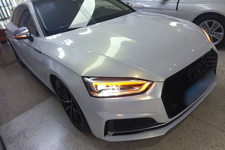 Used Audi A5 2019 Coupe 40 TFSI Fashion Edition China V Emission Standard Exterior 2