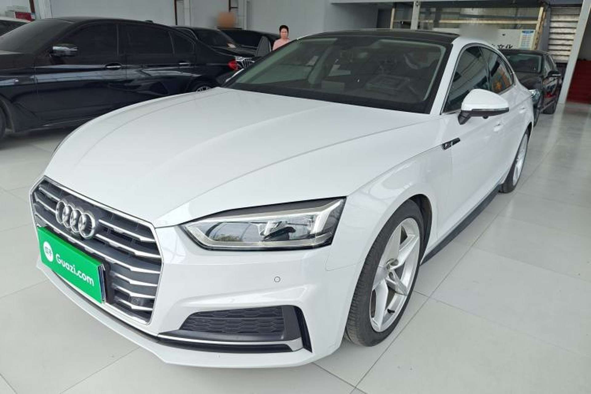Used Audi A5 2019 Sportback 40 TFSI Fashion Model Front Left 45 Deg
